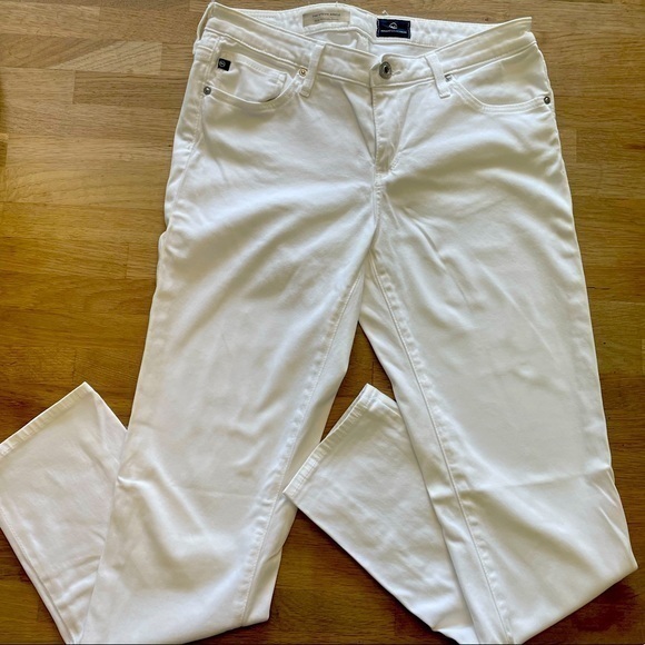 👖AG TWILL COTTON STEVIE ANKLE PANT - Picture 1 of 5